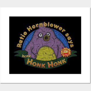 Ratio Hornblower says honk HONK HONK Posters and Art